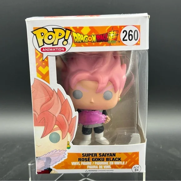 Funko Toys Funko Pop Super Saiyan Rose Goku Black 26 Hot Topic - Main Image